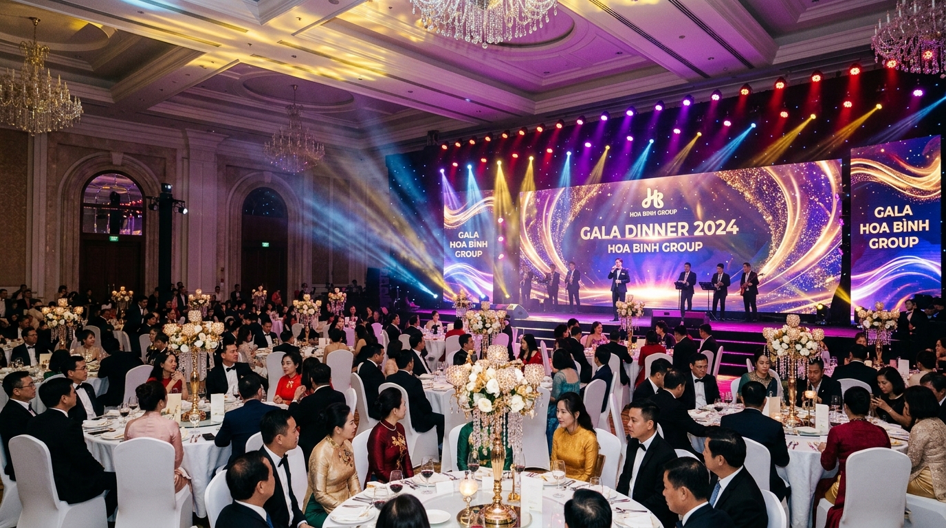 Tổ chức sự kiện chuyên nghiệp HanoiSkyGroup